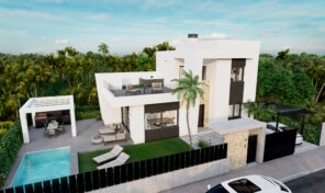 Great Modern Lux Villa with Pool Close to Beach in Punta Prima. Ref:ks2776