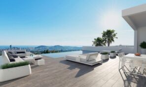 NEW LUXURY Villa with Pool, City and Sea Views in Benidorm. Ref:ks5184